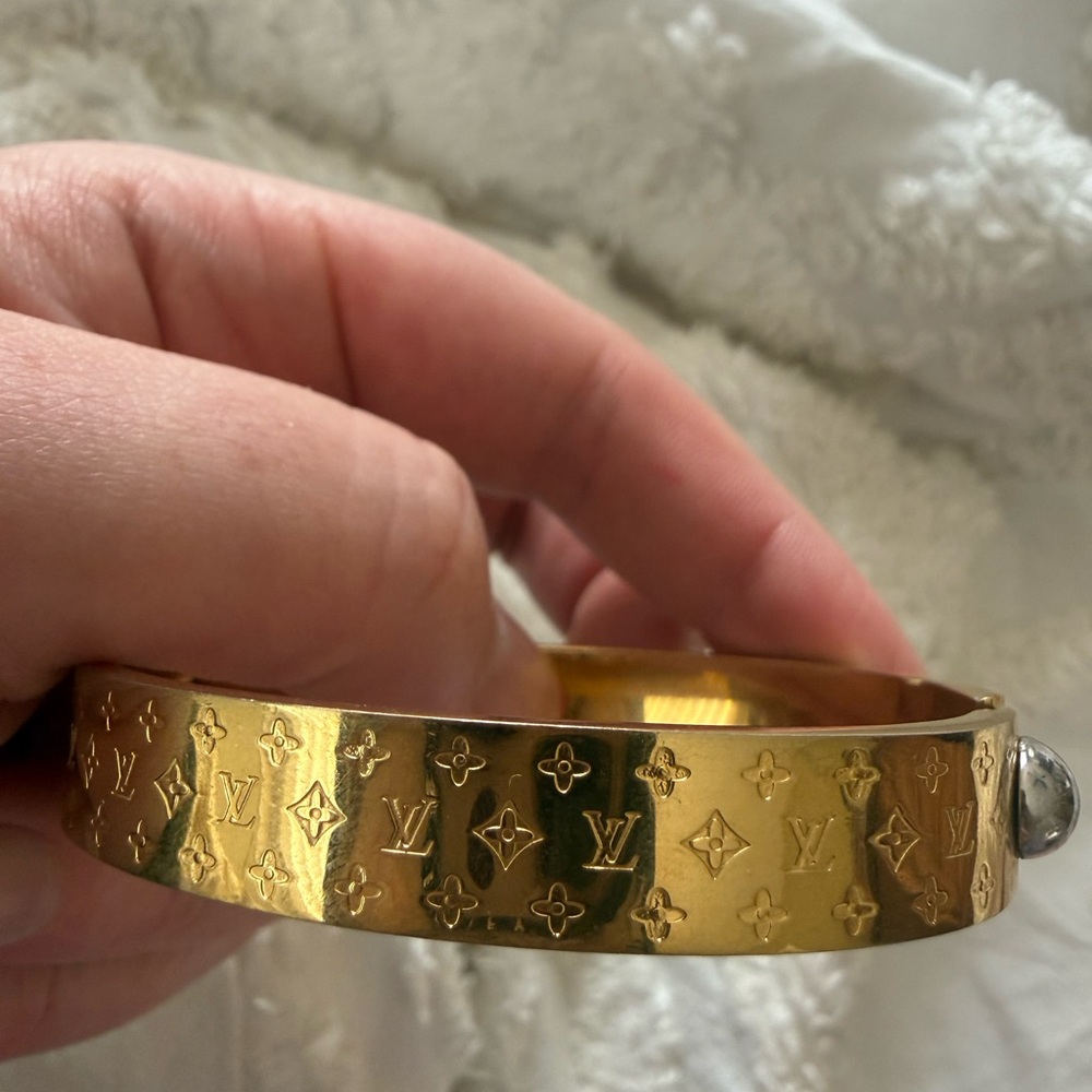 Monogram Gold Bracelet